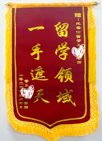 感谢锦旗