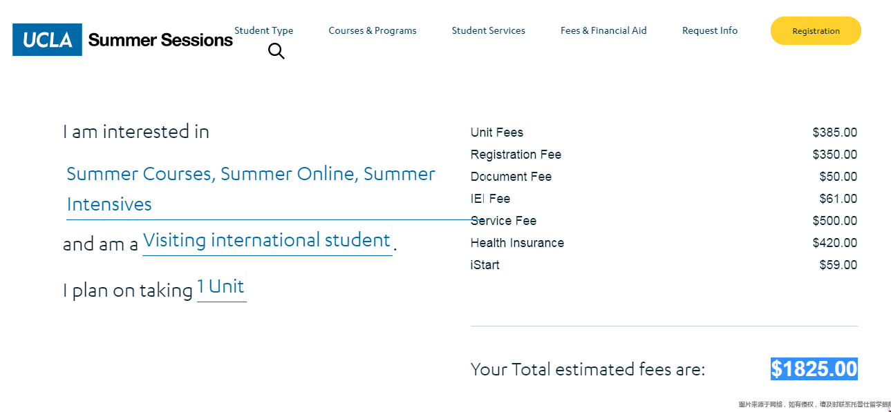 加州大学洛杉矶分校夏校费用多少.png