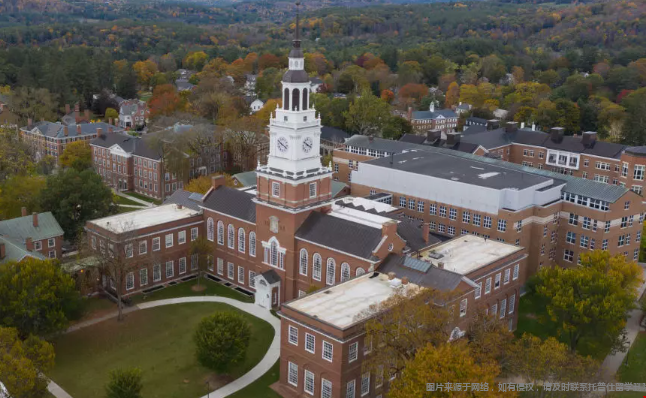 美国哪些顶尖大学位于小镇