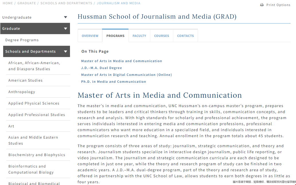 北卡教堂山分校有传媒硕士吗.png