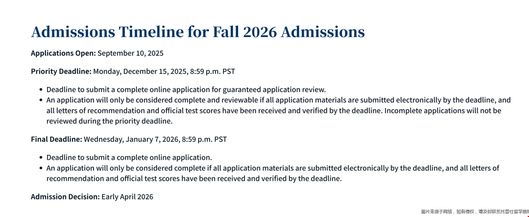 UCB分析学硕士首次推出优先申请批次