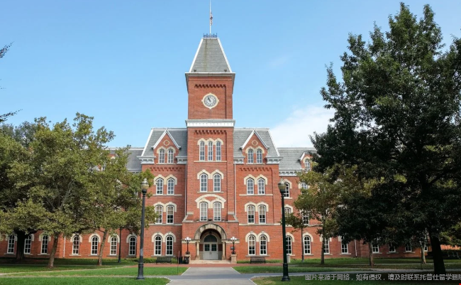 俄亥俄州大学国际生研究生申请条件