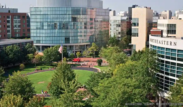 美国东北大学读研一年的费用